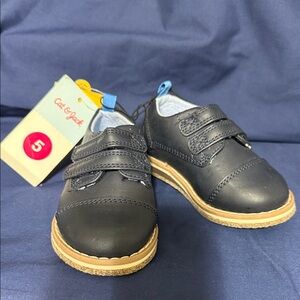 Cat & Jack Dark Blue Kids Dress Shoes